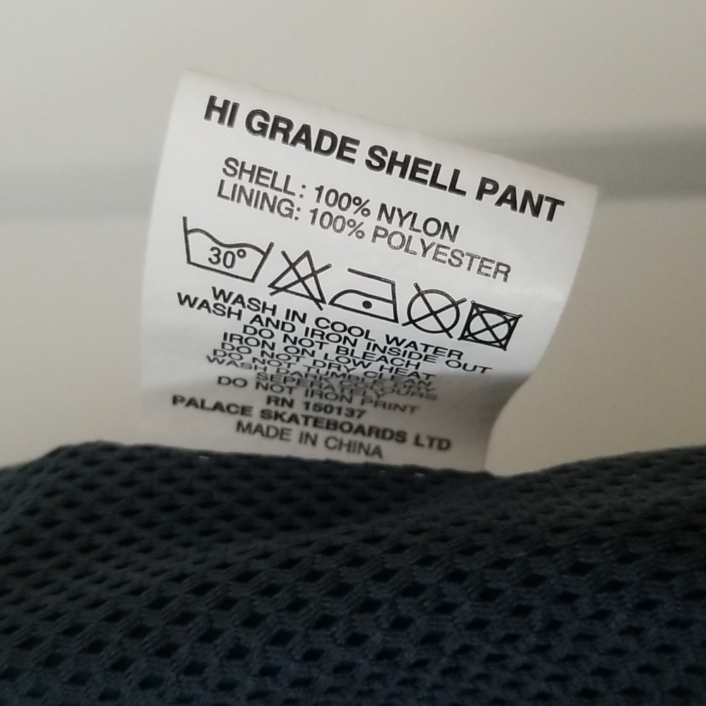 Palace Skateboard High Grade Shell Pants Joggers Size L - Picture 12 of 16
